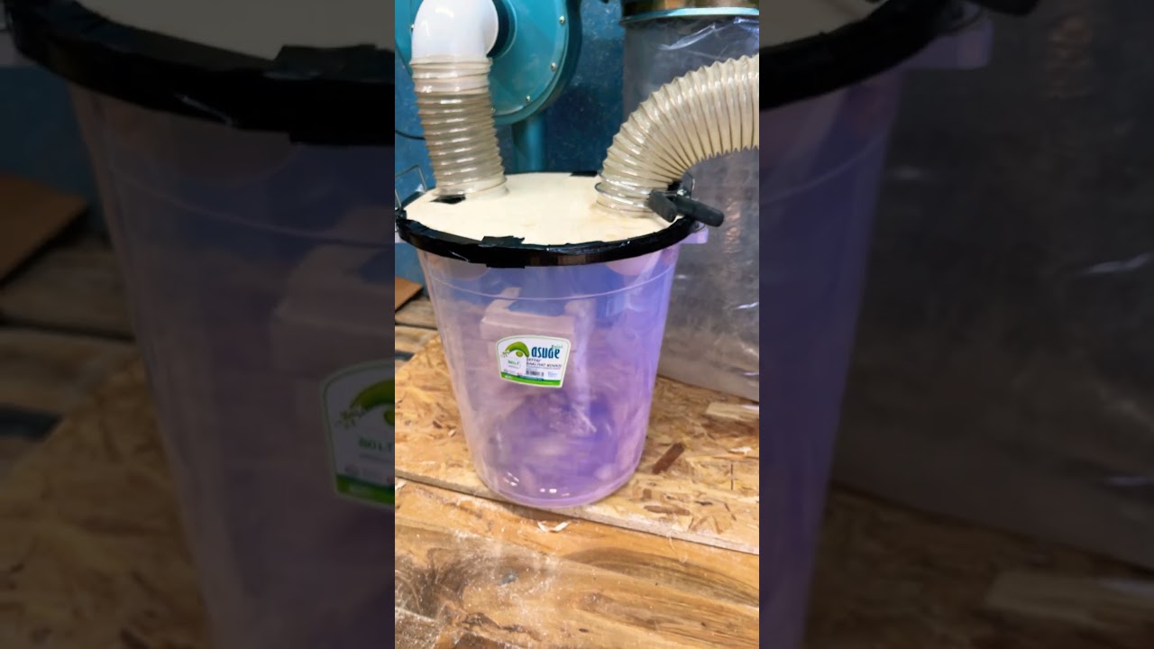 Циклон своими руками для 100-мм стружколома