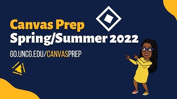 Canvas Prep: Spring 2022
