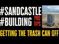 Sandcastle Shaping  - Removing the Trash can form by YOURSELF!