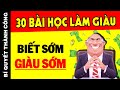 30 bi hc kinh doanh t gi cho bt k ai  ai bit trc t thnh cng sm