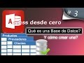 Qué es una Base de Datos y cómo crear una | Access desde cero #3