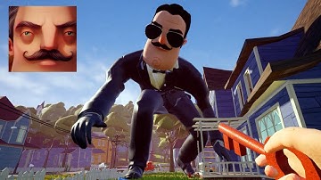 Hello Neighbor - My New Neighbor Big Men in Black Act 2 Door Gameplay Walkthrough