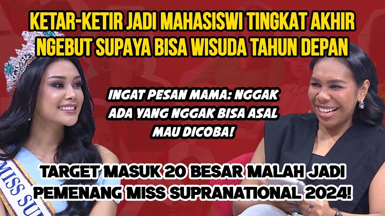 Doa Orang Tua Sepanjang Jalan, Terbukti Harashta Jadi Miss Supranational 2024