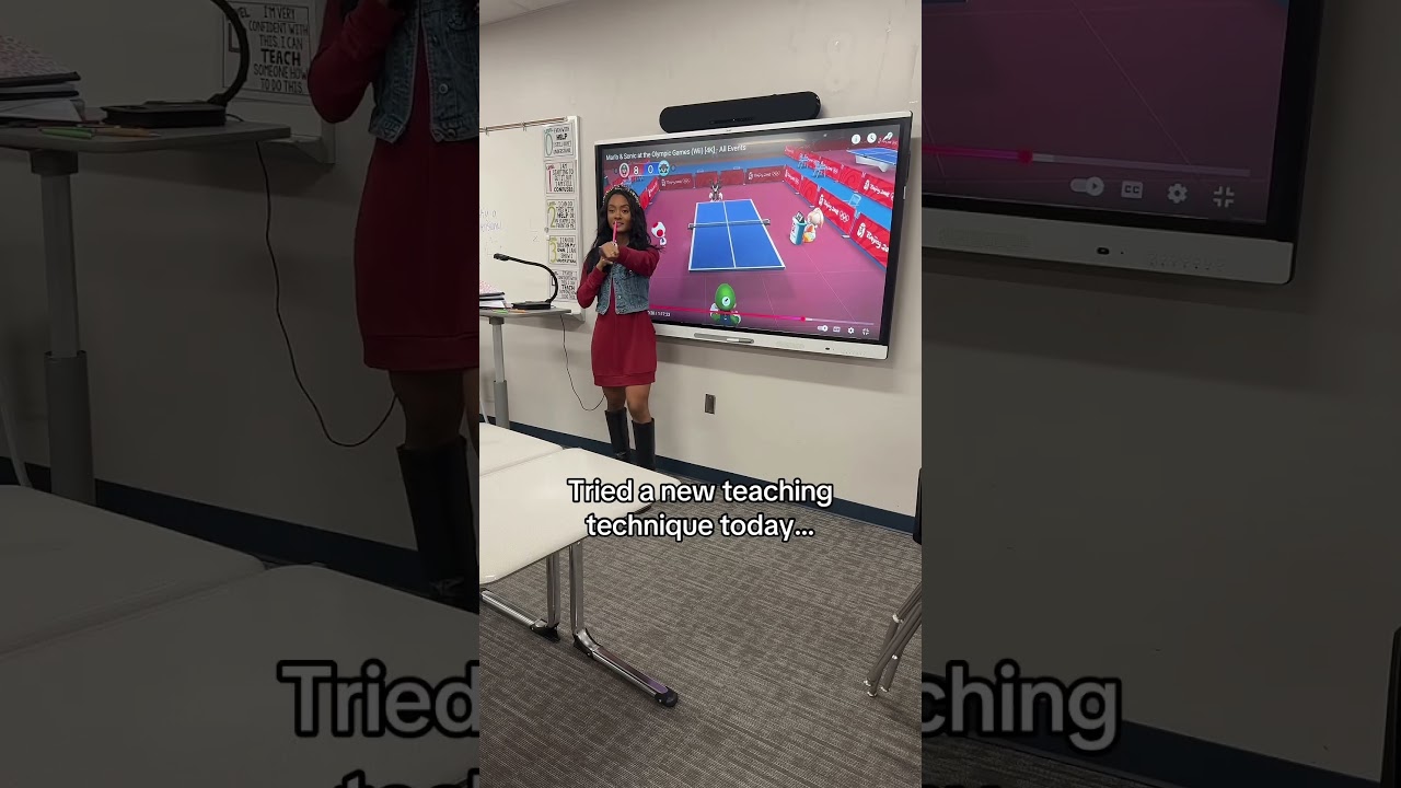 Tried a new teaching technique today.. 