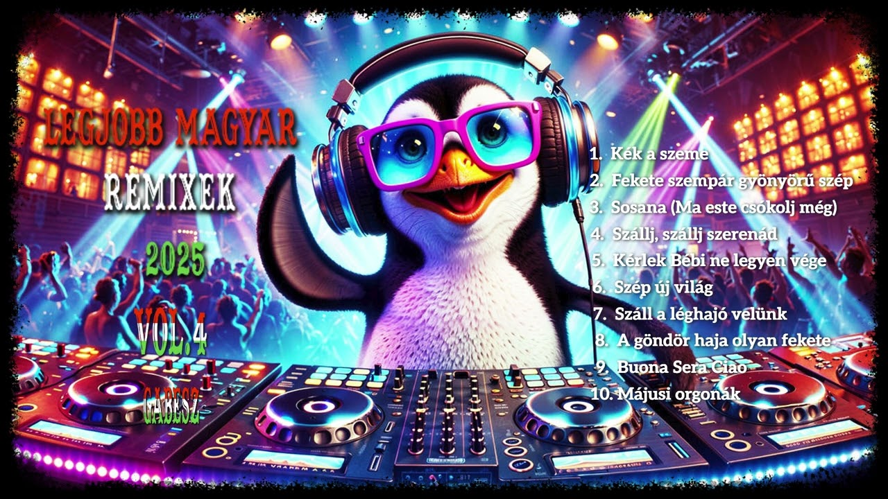 Legjobb Magyar Remix Zenék - vol.4 (Italo Disco 2025 Gabesz)