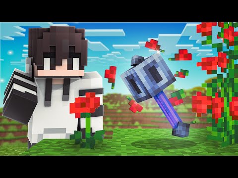 MINECRAFT, BUT FLOWERS
