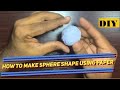 Tutorial #4.4 How to make a SPHERE Ball using paper l 5 mins Craft l Suresh l Its For You l12l DIY