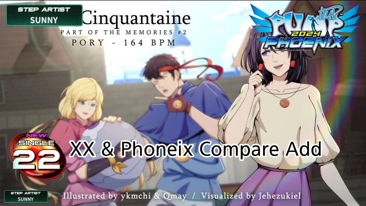 [PUMP IT UP PHOENIX] La Cinquantaine (금혼식) S22 | PHOENIX 2.12 Update (Compare Ver. Add)