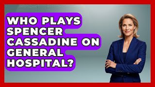 Who Plays Spencer Cassadine On General Hospital? - Soap Opera Insider