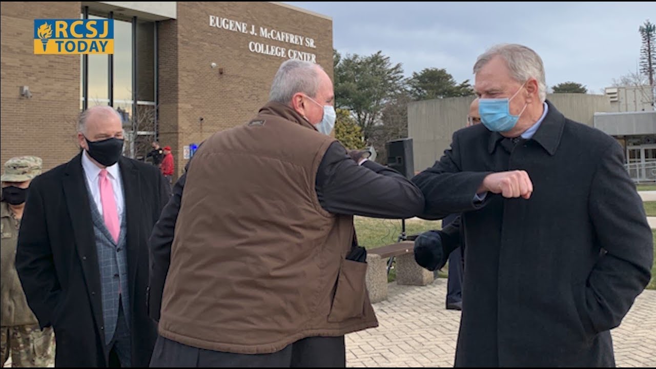 RCSJ Today Episode #6 - Gov. Murphy Visits the Vaccine Mega-Site - YouTube