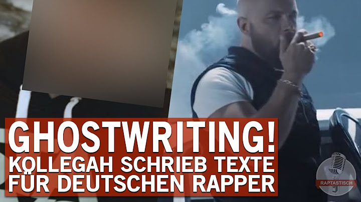Ghostwriting von Kollegah – deutscher Rapper gibt alles zu!