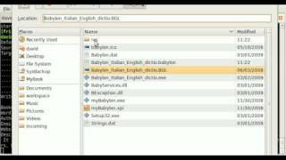 Convert Babylon dictionary for stardict