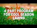 How to care for cool season lawns with pennington ultragreen 4 part program