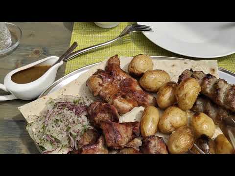 Кисловодск.Где можно вкусно поесть.Очень вкусная шашлычная.Часть 2