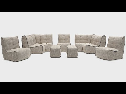 Modular Sofa | 4 Components, Endless Possibilities