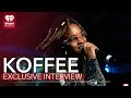 Capture de la vidéo Koffee Talks About Her Upcoming Album 'Gifted' + More!