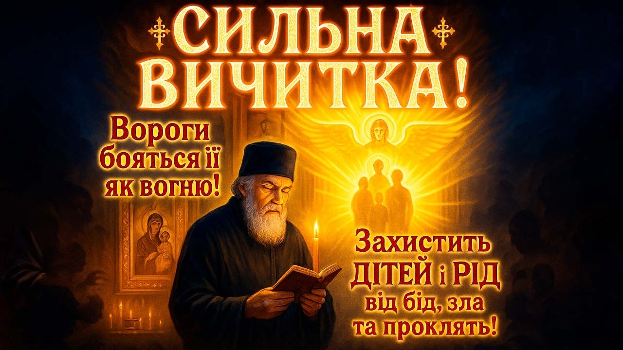 ⚡️Сильна вичитка, яку вороги бояться як вогню! 🔥 Захистить ДІТЕЙ і РІД від бід, зла та проклять!🛡️
