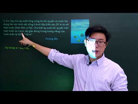 Công Thức Áp Suất Khí - Vật lý lớp 8 - Bài 9: Áp suất khí quyển