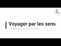 Prsentation dune slection de documentaires thmatique  voyager par les sens