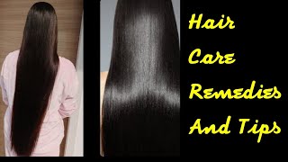 HAIR CARE Remedies At Home And Tips to get Healthy Hair