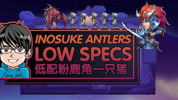 Idle Heroes - Low Specs Inosuke With Antlers Fighting Realms Puppet And Boss At Void Corruption 4X
