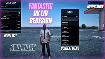 Fantastic OX Lib Redesign - FiveM Script