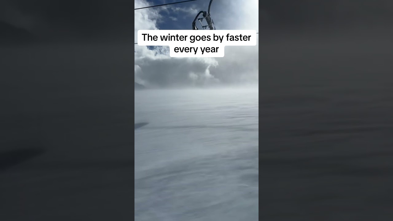 Windy day on the mountain 