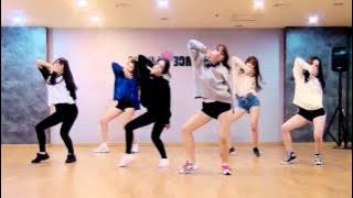 GFRIEND - Rough - mirrored dance practice video - 여자친구 시간을 달려서