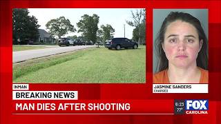 Woman charged with murder after man dies day after Inman shooting, deputies say