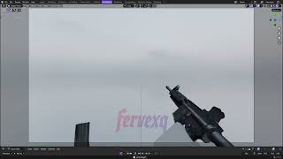 Roblox M4A1 Reload Animation Showcase (Blender)