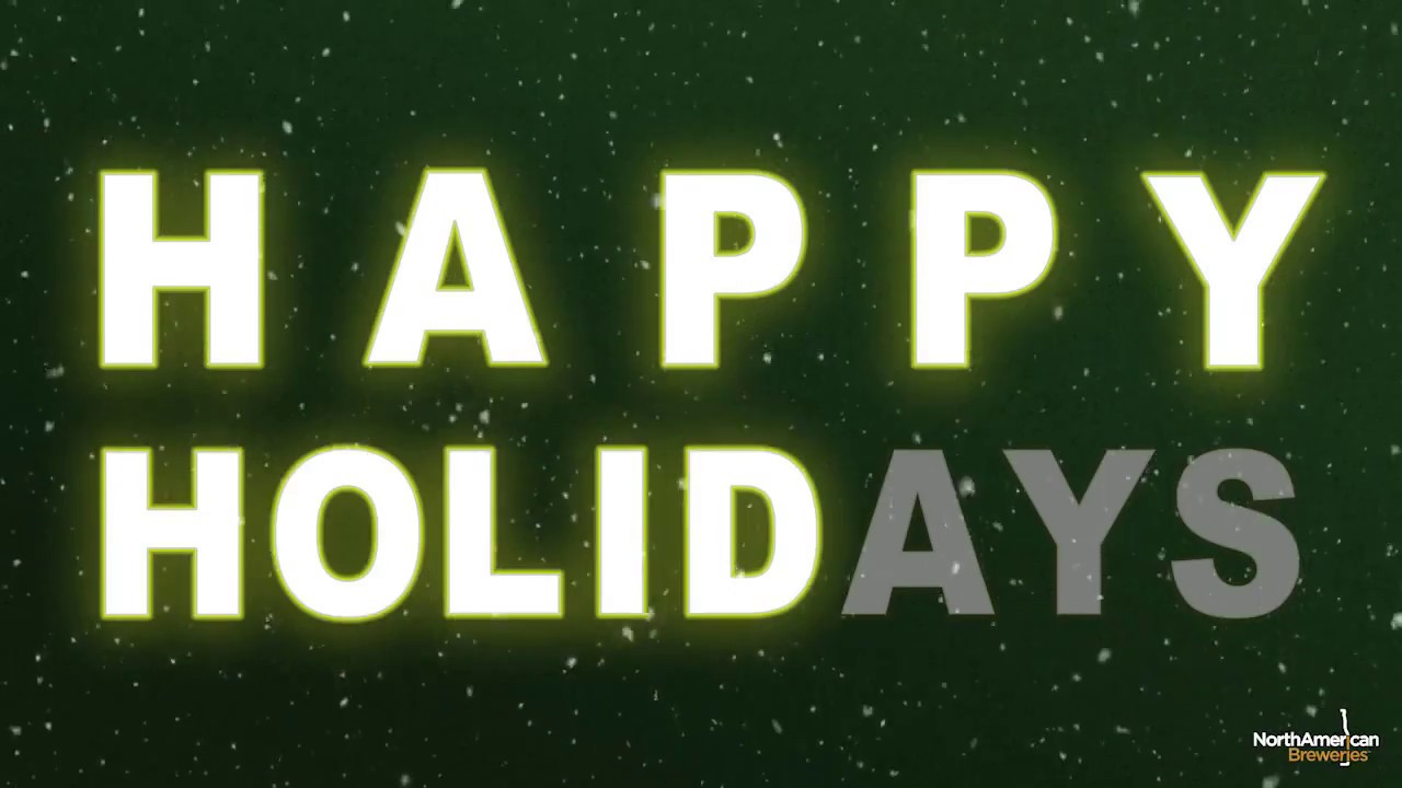 Happy Holidays from North American Breweries!