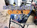 Snowblower Quick Tip #1 - Headlight