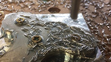 CNC 6040z - Milling an aluminum Fidget Spinner