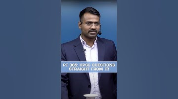 PT 365: UPSC QUESTIONS STRAIGHT FROM IT!