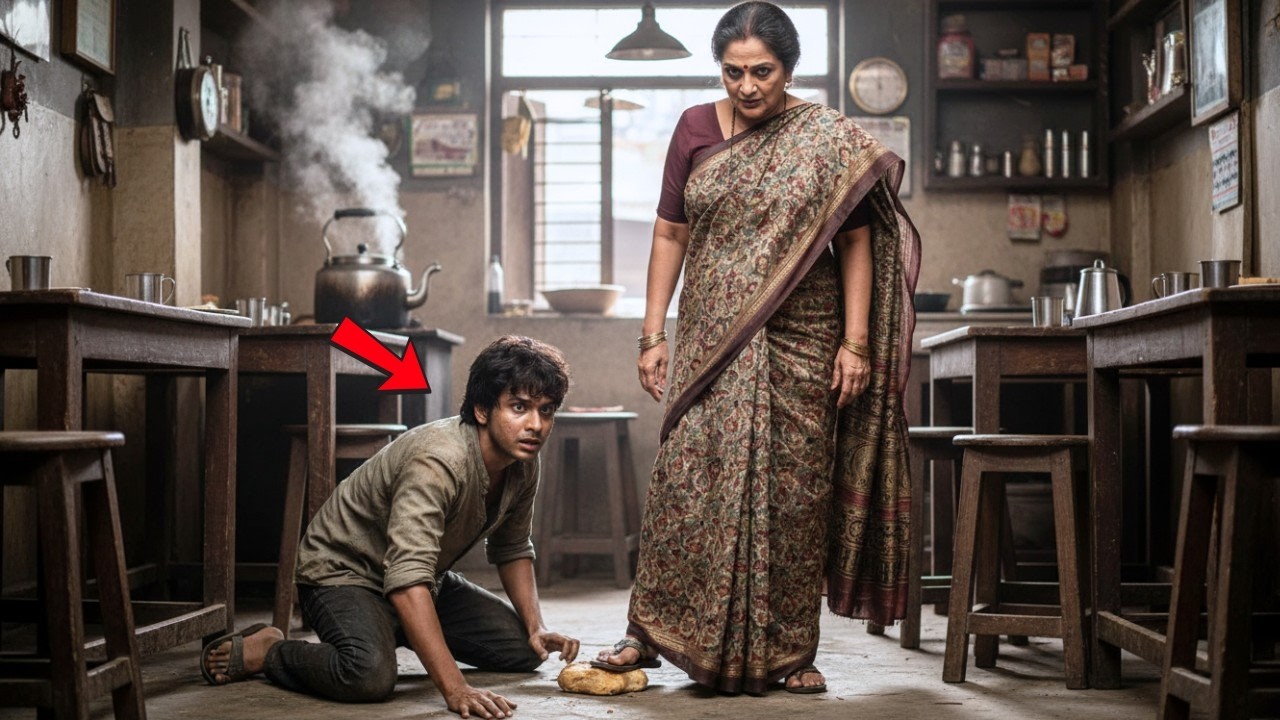 चाय की मालकिन ने गरीब का मज़ाक उड़ाया, लेकिन एक छोटे से सिक्के ने उसकी किस्मत बदल दी #भारतनाटक