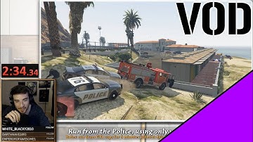 Running from the police in GTAV using Voice Commands (VOD)