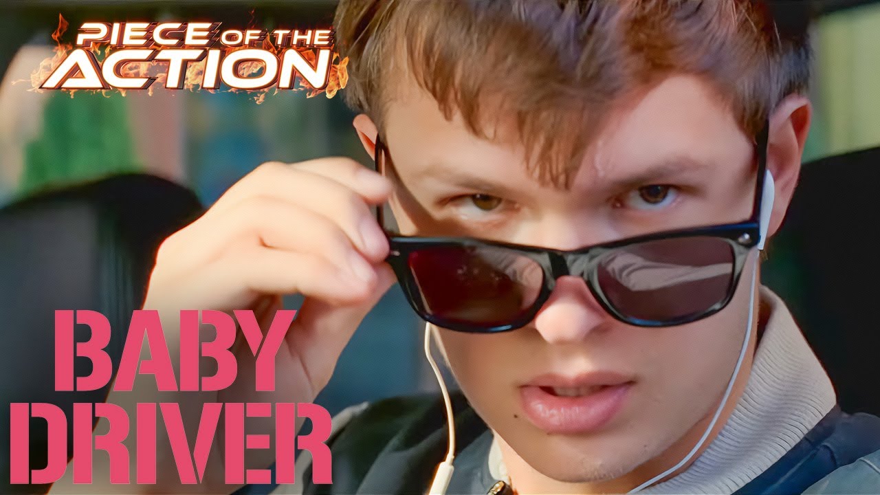 Bank Heist Getaway/The Red Car Switch Trick | Baby Driver
