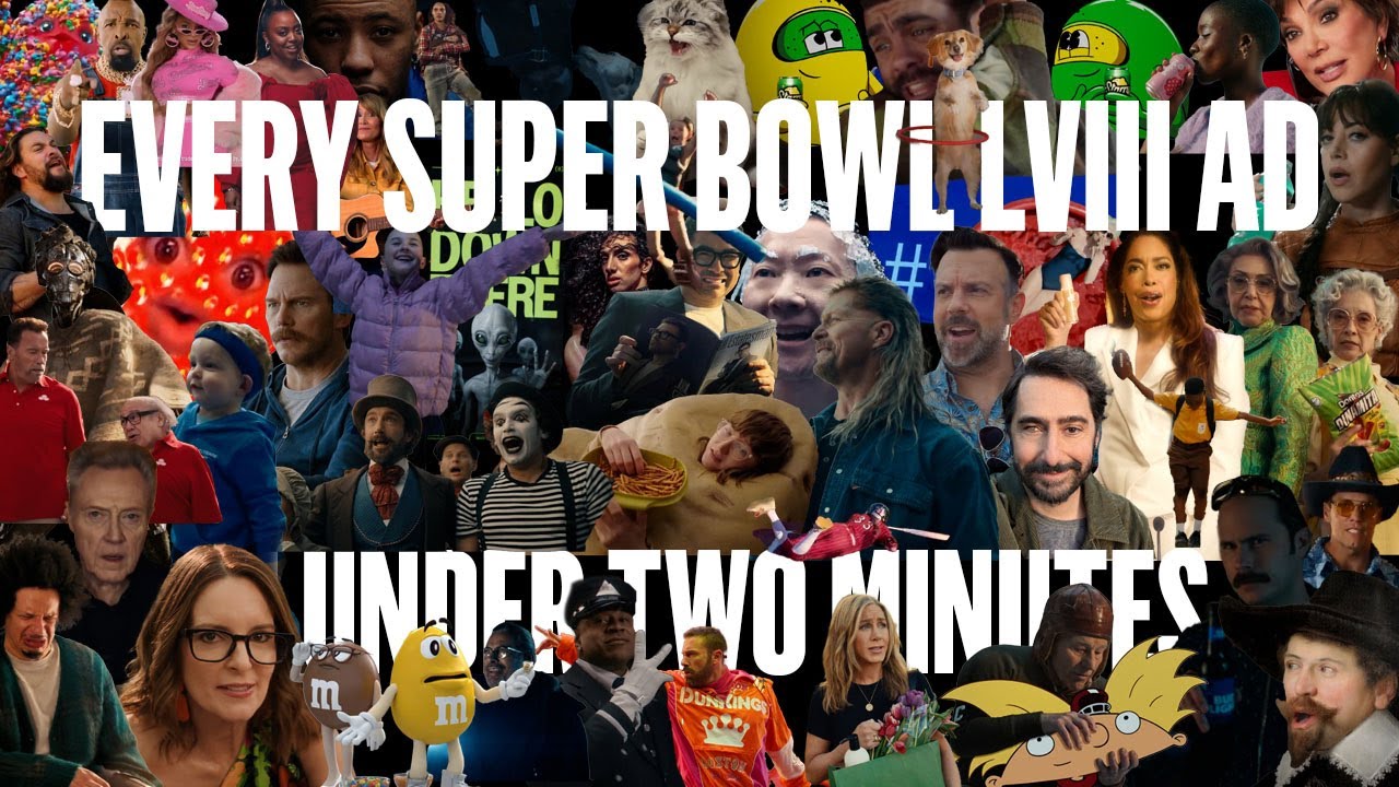 Every Super Bowl 58 Ad in Under Two Minutes