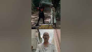 Did you know that in MONTY PYTHON AND THE HOLY GRAIL...