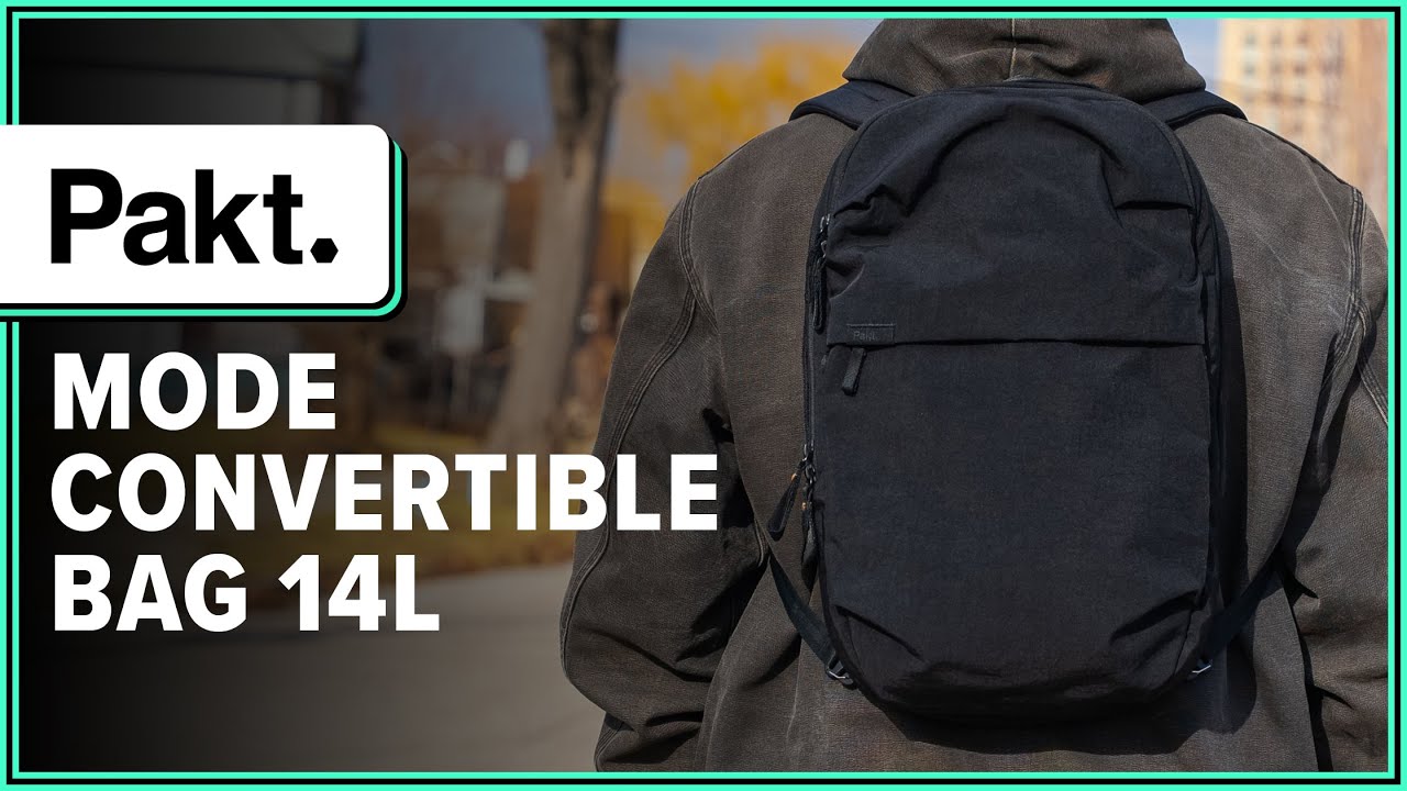 Pakt MODE Convertible Bag 14L Review (1 Month of Use)