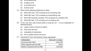 Business Economics || MTP for September Student 2024#noteswithnazni #subscribe #education #ca
