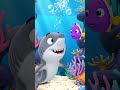 RUN! Baby Shark Is Being CHASED! 😱🦈#babyshark#kidsrhymes #viralreels#toddlervideos#preschoollearning