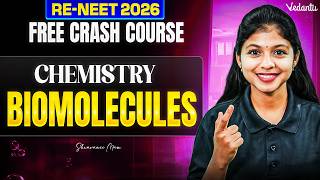Biomolecules | Chemistry RE-NEET 2026 Crash Course | Shravanee Ma'am #reneet2026 #neet2026