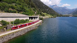 Swiss Railways from above