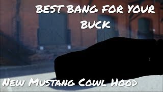 We Bought the Cheapest Cowl Hood! Amerihood Unpainted 3in Cowl Hood Review for 15-17 Mustang