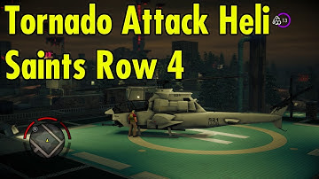 Tornado Attack Helicopter Location Guide - Saints Row 4