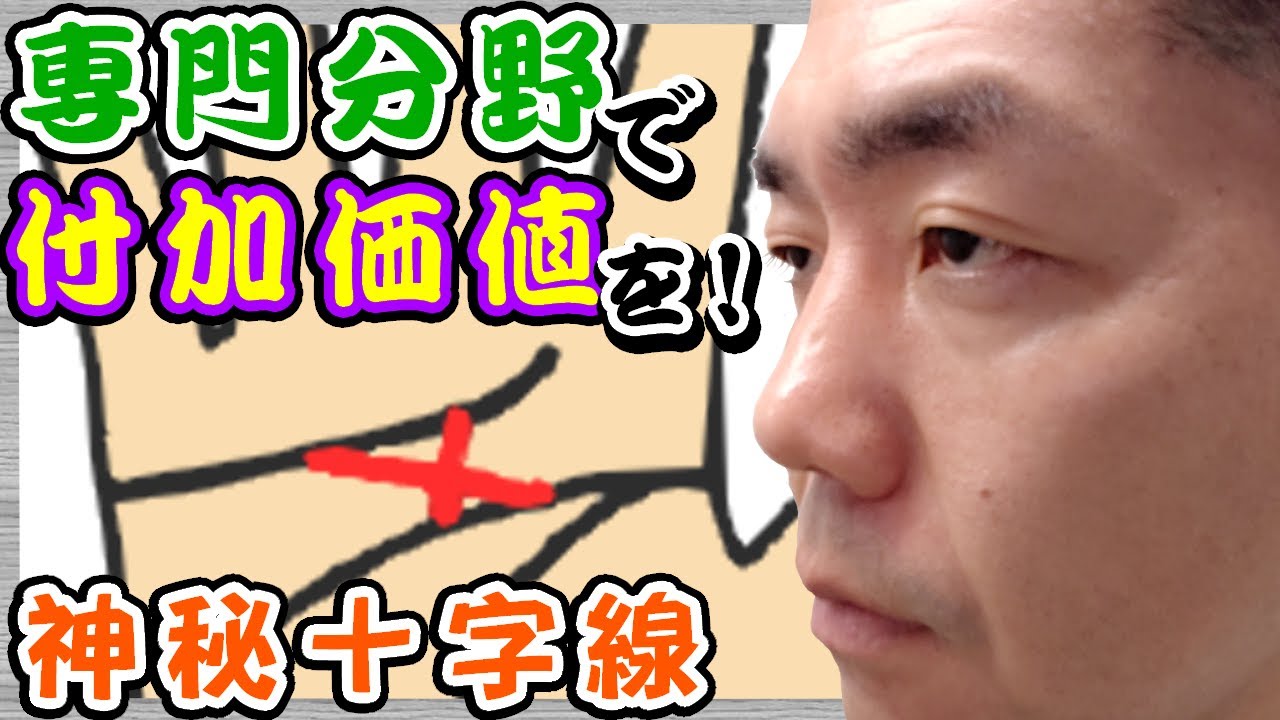 手相にバッテンが手のひらに 自信が無い時は神秘十字線の右手左手の使命を感じろ 海老名 平塚の手相占い 手相後藤