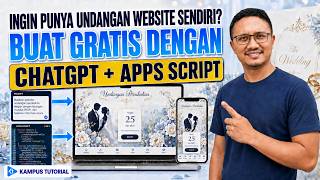 Gak Perlu Bayar Mahal! Bikin Undangan Website Sendiri | Chat GPT + AppScrip screenshot 2