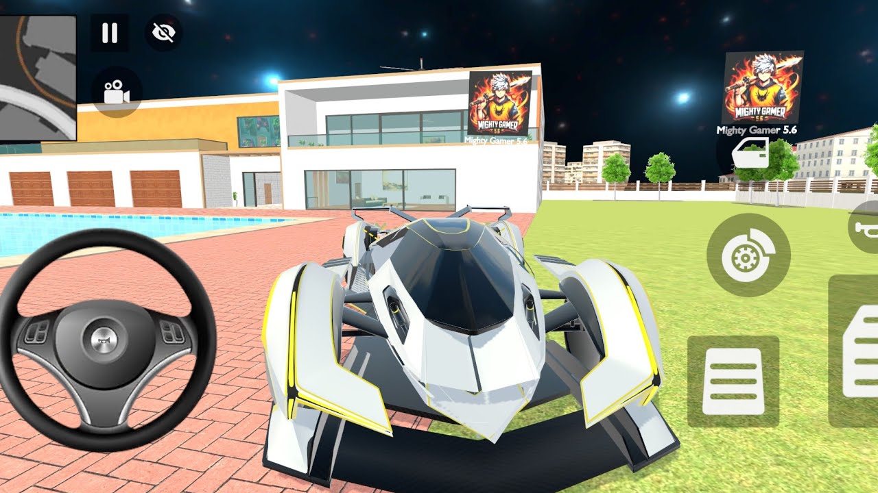 💥 Lamborghini  V12 Vision Car 🥰 New Update Indian Theft Auto Simulator 💥