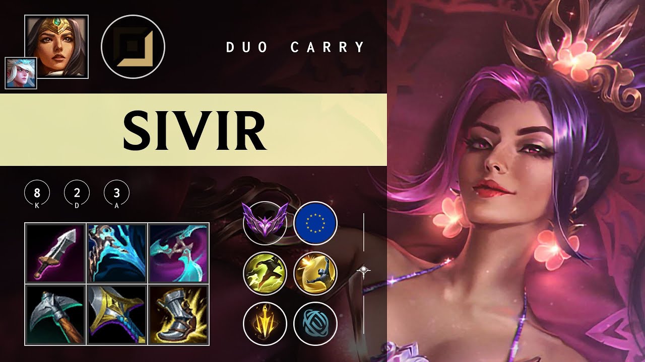 Sivir ADC vs Yasuo - EUW Master Patch 25.24